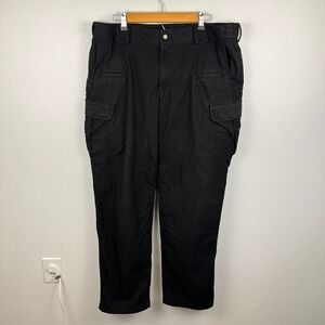 5.11 Tactical Pants Mens 40x34 Black Utility Work Boot Cut Cargo Pockets